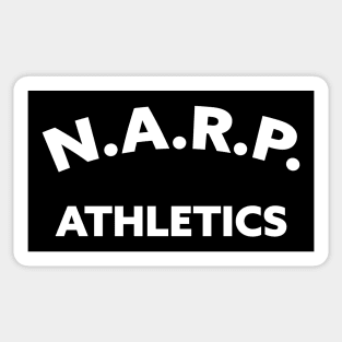 NARP Athletics White Sticker